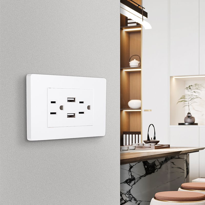 Extension Plug Socket With Usb